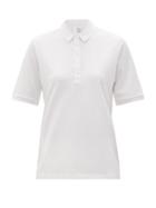 Matchesfashion.com Bogner - Tammy Cotton-blend Piqu Polo Shirt - Womens - White
