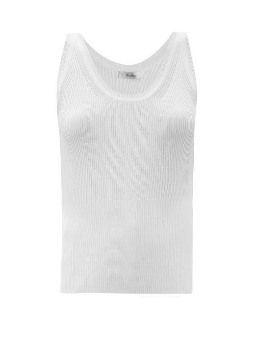 Matchesfashion.com Max Mara - Zadar Top - Womens - White