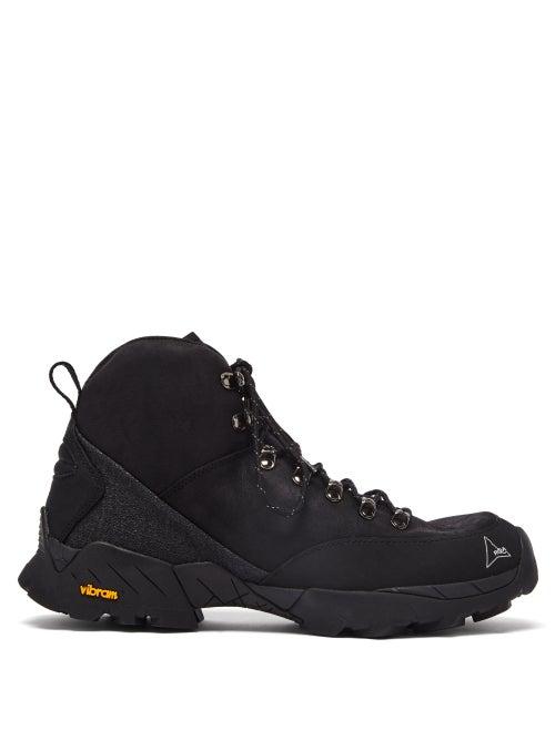 Matchesfashion.com Roa - Andreas Kudu-leather Hiking Boots - Mens - Black