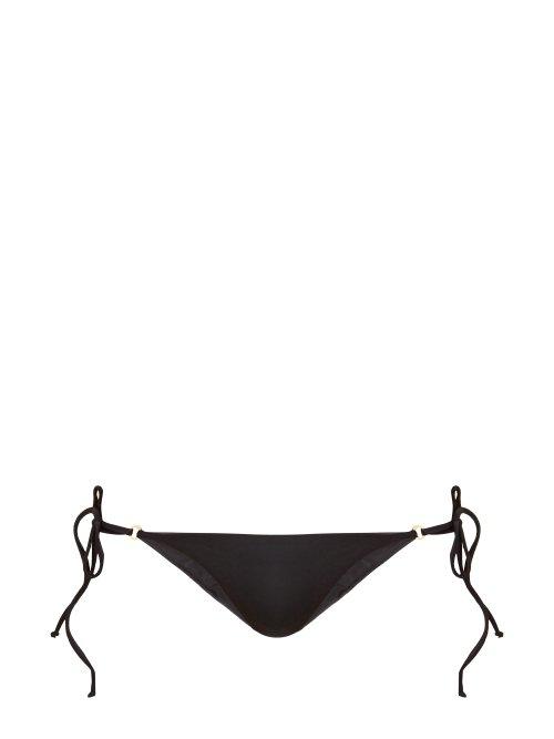 Matchesfashion.com Jade Swim - Loop Bottom Side Tie Bikini Briefs - Womens - Black