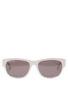 Balenciaga - D-frame Acetate Sunglasses - Mens - Ivory