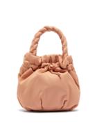 Matchesfashion.com Staud - Stella Plaited Handle Drawstring Bag - Womens - Beige