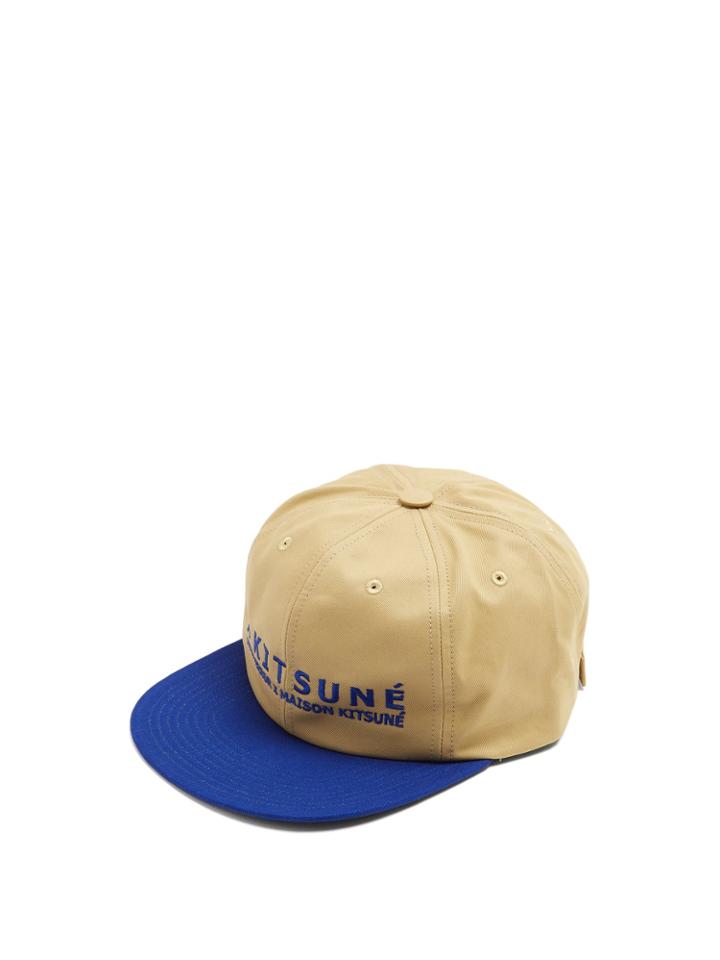 Ader Error X Maison Kitsuné Logo-embroidered Baseball Cap