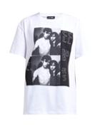 Matchesfashion.com Raf Simons - Photographic Print Cotton T Shirt - Womens - White Multi
