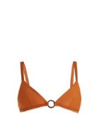 Matchesfashion.com Matteau - The Ring Bikini Top - Womens - Orange