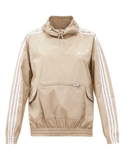Matchesfashion.com Stella Mccartney - X Adidas Jayla Side-stripe Shell Track Top - Womens - Brown Multi
