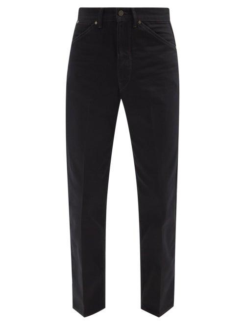 Matchesfashion.com Lemaire - Tapered-leg Jeans - Mens - Black