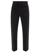 Matchesfashion.com Lemaire - Tapered-leg Jeans - Mens - Black