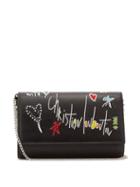 Matchesfashion.com Christian Louboutin - Loubitag Paloma Clutch - Womens - Black Multi
