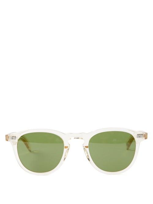 Garrett Leight - Hampton X D-frame Acetate Sunglasses - Mens - Green