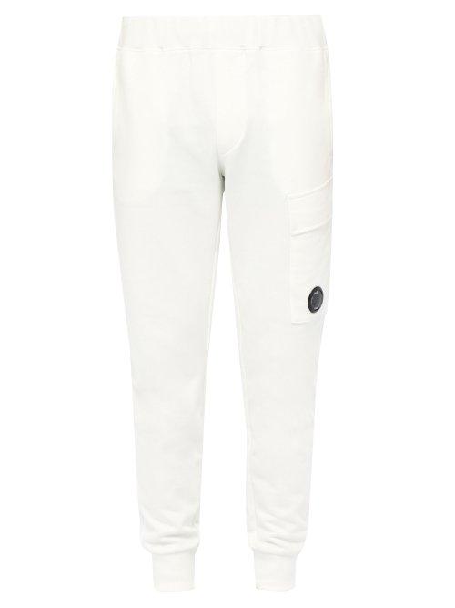 Matchesfashion.com C.p. Company - Lens Loopback Cotton Track Pants - Mens - White