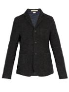 Matchesfashion.com Massimo Alba - Quilted Lining Yak Wool Jacket - Mens - Charcoal