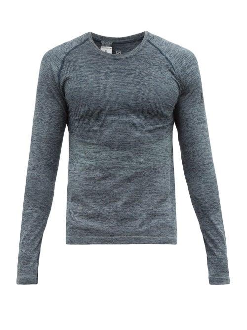 Matchesfashion.com Salomon - All Road Technical Performance T Shirt - Mens - Grey