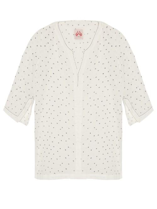 Le Sirenuse, Positano Little Stars-print Cotton-voile Kaftan