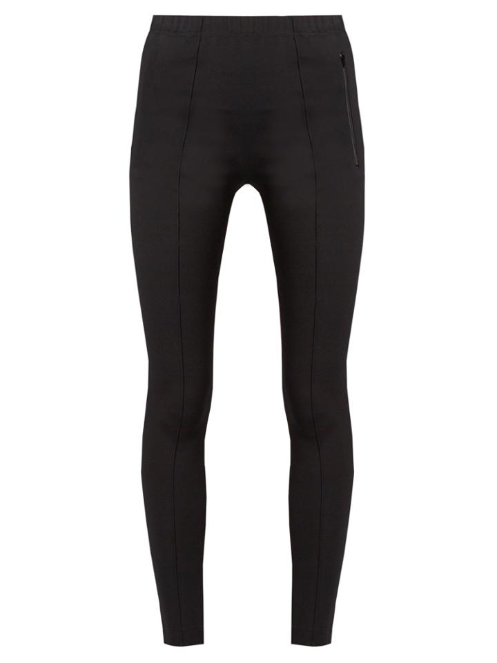 Balenciaga Pintuck High-rise Leggings