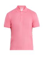 Valentino Rockstud Untitled #16 Cotton-piqu Polo Shirt