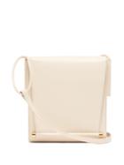 Matchesfashion.com Roksanda - Box Medium Leather Shoulder Bag - Womens - White