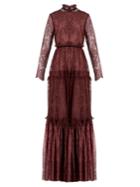 Erdem Carolyn Crystal-embellished Lace Gown