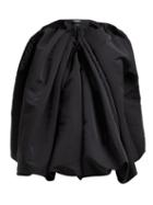 Matchesfashion.com Calvin Klein 205w39nyc - Bubble Cape Silk Faille Top - Womens - Black
