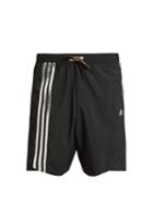 Adidas By Kolor Foil 3 Striped Running Shorts