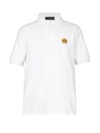Matchesfashion.com Burberry - Logo Appliqu Cotton Piqu Polo Shirt - Mens - White