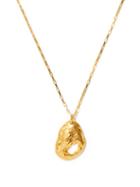 Matchesfashion.com Alighieri - The Clouds In Your Mind 24kt Gold-plated Necklace - Womens - Yellow Gold