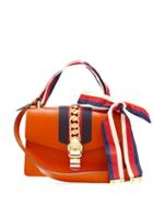 Matchesfashion.com Gucci - Sylvie Leather Shoulder Bag - Womens - Orange