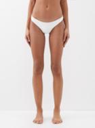 Matteau - The Classic Recycled-fibre Bikini Briefs - Womens - Chalk