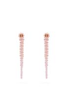 Matchesfashion.com Simone Rocha - Drip Crystal Embellished Earrings - Womens - Pink