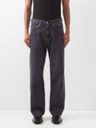 Our Legacy - Third Cut Straight-leg Jeans - Mens - Dark Grey