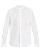 Etro Paisley-embroidered Cotton Shirt