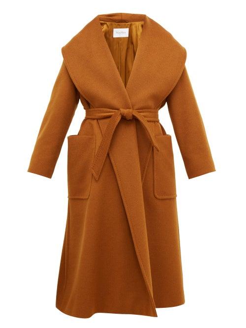 Matchesfashion.com Max Mara - Gufo Coat - Womens - Brown