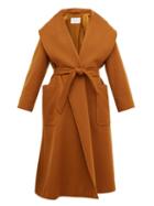 Matchesfashion.com Max Mara - Gufo Coat - Womens - Brown