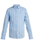 A.p.c. Striped Cotton Shirt