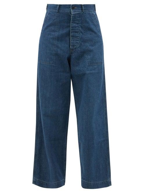Chimala - High-rise Wide-leg Jeans - Womens - Mid Denim