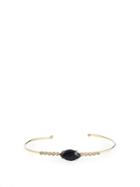 Jacquie Aiche Diamond, Onyx & Yellow-gold Cuff