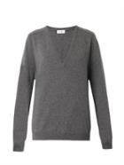 Saint Laurent V-neck Cashmere Sweater
