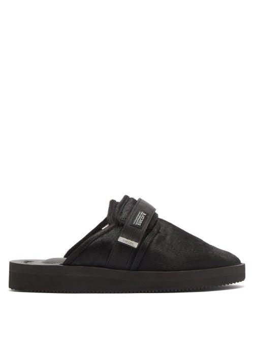 Matchesfashion.com Suicoke - Zavo Closed Toe Slides - Mens - Black
