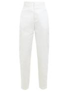 Matchesfashion.com Masscob - Arnos Straight Leg Cotton Trousers - Womens - White