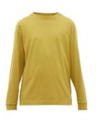 Matchesfashion.com Mhl By Margaret Howell - Long Sleeved Cotton Jersey T Shirt - Mens - Green