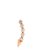 Loren Stewart Diamond & Rose-gold Earring