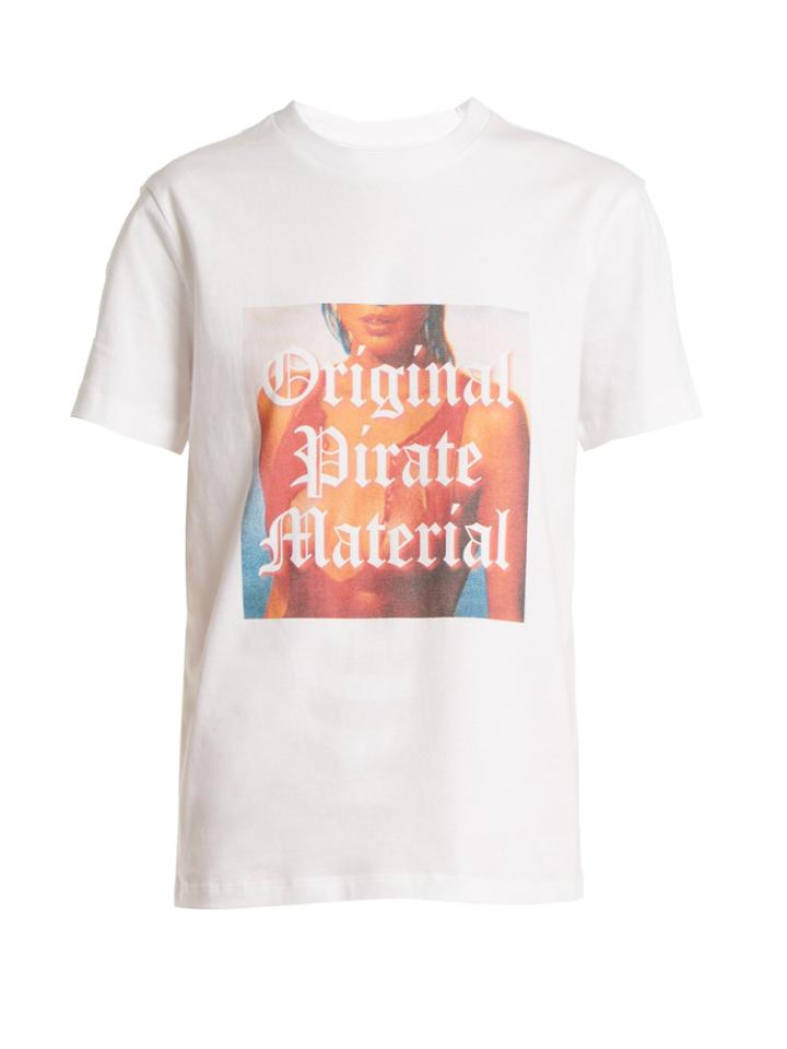 House Of Holland Original Pirate Material Cotton T-shirt