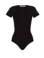 Matchesfashion.com Lisa Marie Fernandez - Farrah Bonded Swimsuit - Womens - Black