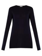 Matchesfashion.com The Row - Nolita Cashmere Sweater - Womens - Navy