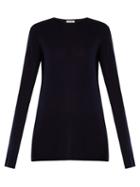 Matchesfashion.com The Row - Nolita Cashmere Sweater - Womens - Navy