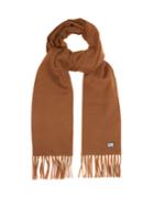 Ami Fringed Wool Scarf