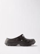 Suicoke - Mok Rubber Slip-on Sandals - Womens - Black