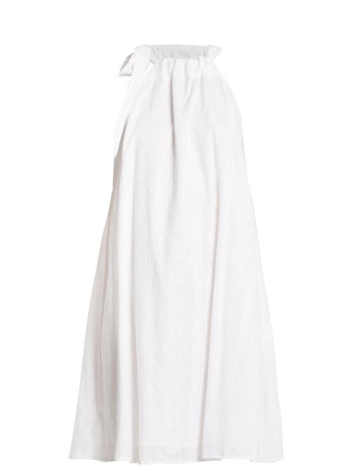 Kalita Charlie Embroidered Cotton Tunic Dress