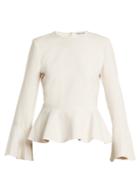 Elizabeth And James Ruthe Round-neck Peplum Top