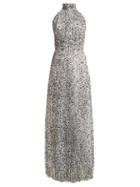 Matchesfashion.com Raquel Diniz - Giovanna Leopard Print Dress - Womens - White Print